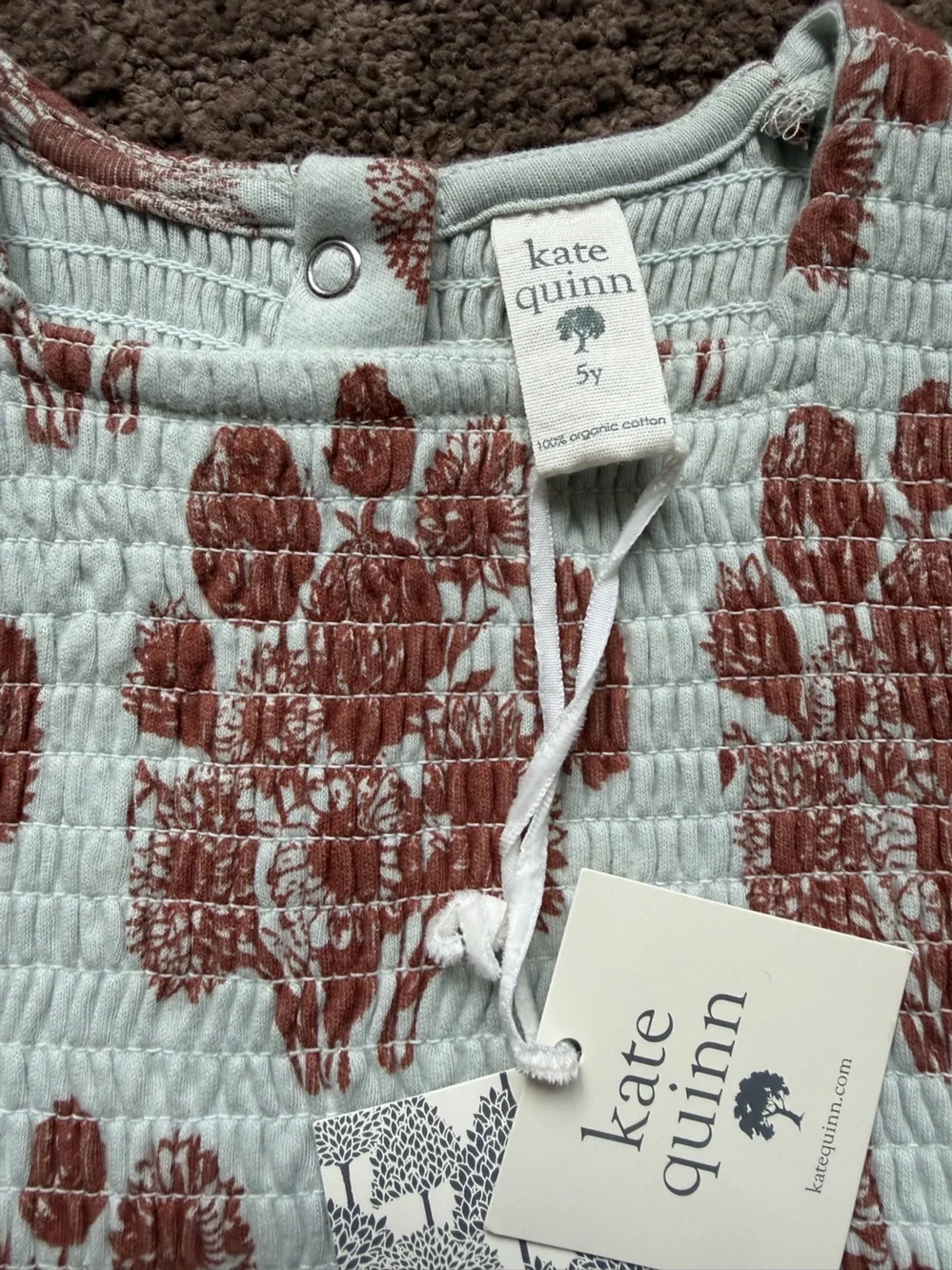 Kate Quinn tunic with Floral Print- nwt